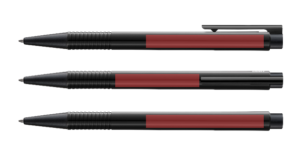 LAMY logo 272 Kugelschreiber Schwarz Druckbereiche