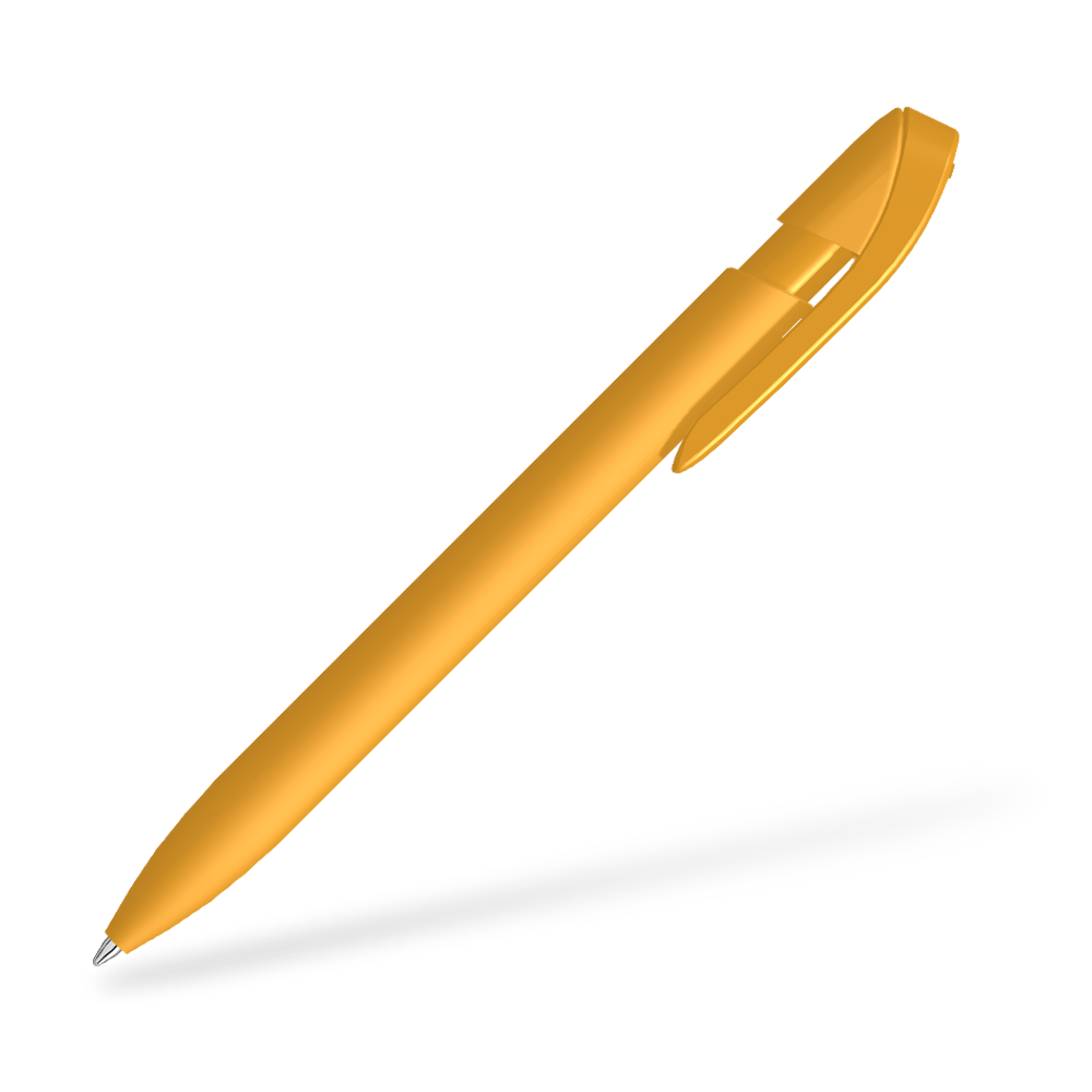 UMA SKY GUM-0-0125-GUM Kugelschreiber 270 Grad vom Clip Ocker