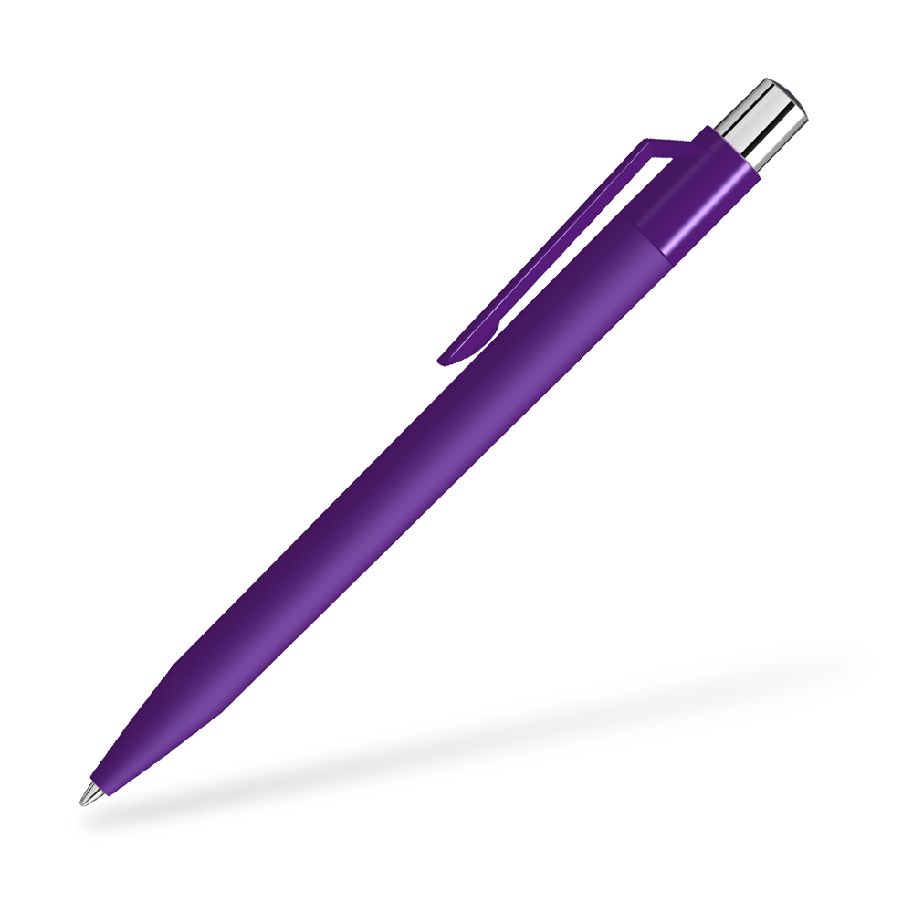 UMA ON TOP SI GUM 0-0063-SI-GUM Kugelschreiber Seitenansicht Dunkelviolett