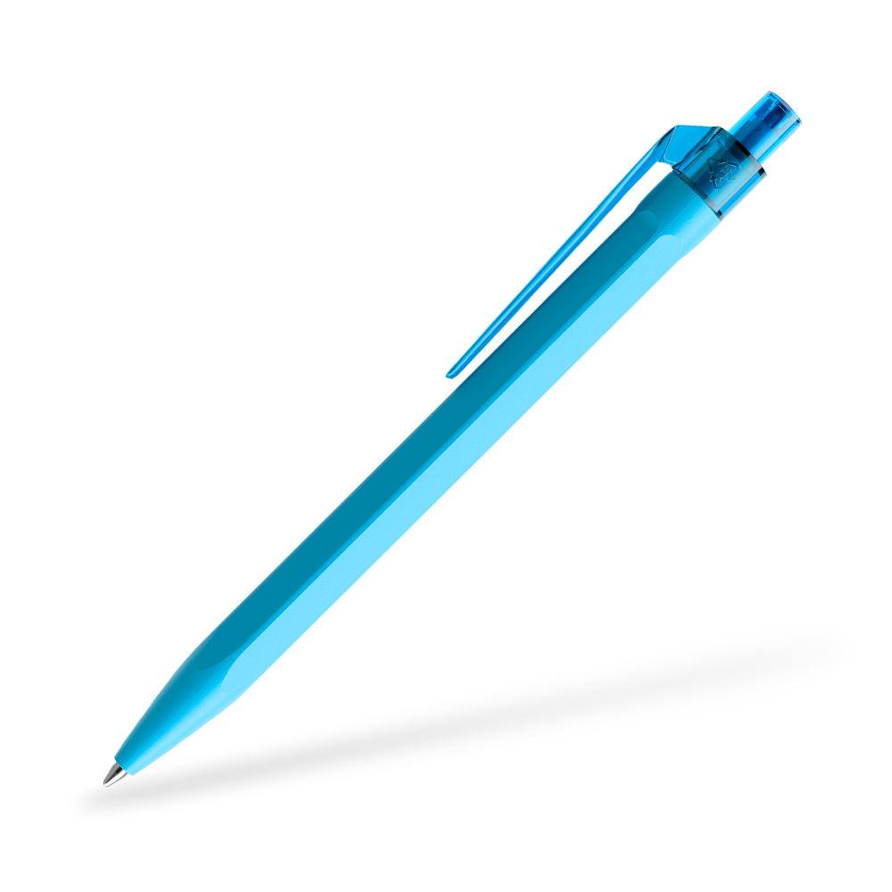 prodir QS50 Matt Kugelschreiber Seitenansicht Cyan M58