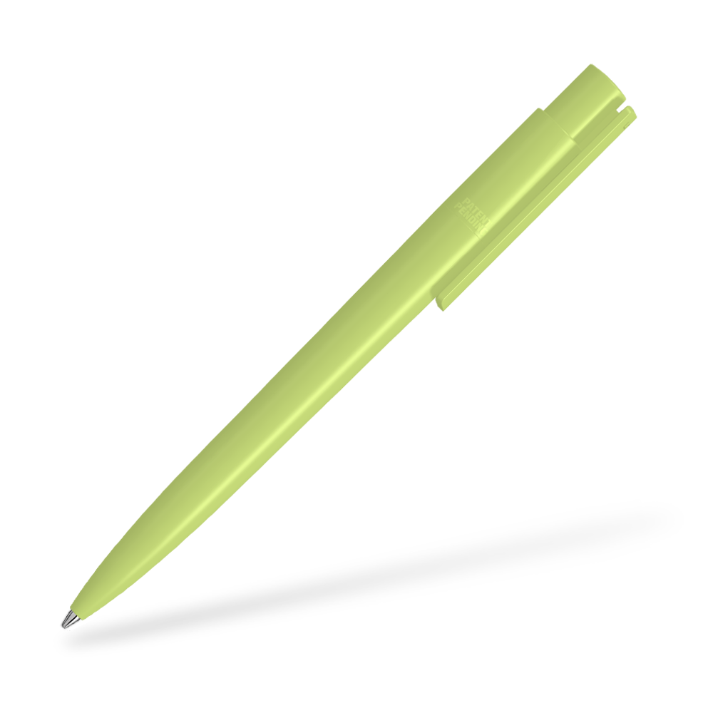 0-2250 PET PEN PRO Kugelschreiber 270-Grad vom Clip Hellgrün