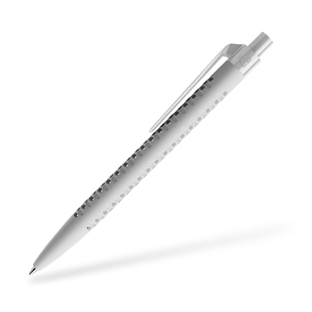 prodir QS40 Air Kugelschreiber Softtouch Seitenansicht Grau R77