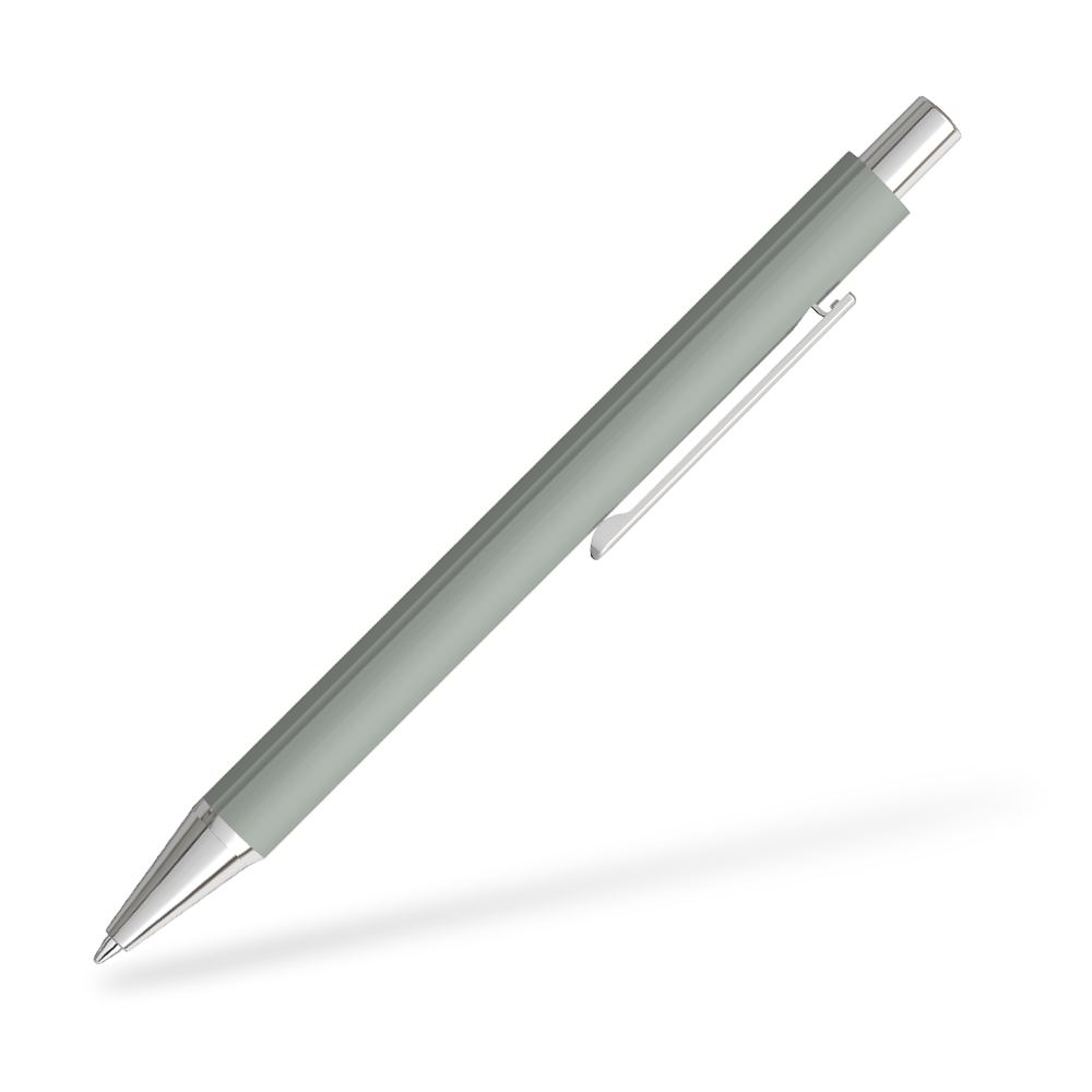 UMA Ellipse GUM 0-9450-GUM Kugelschreiber 270 Grad vom Clip Grau