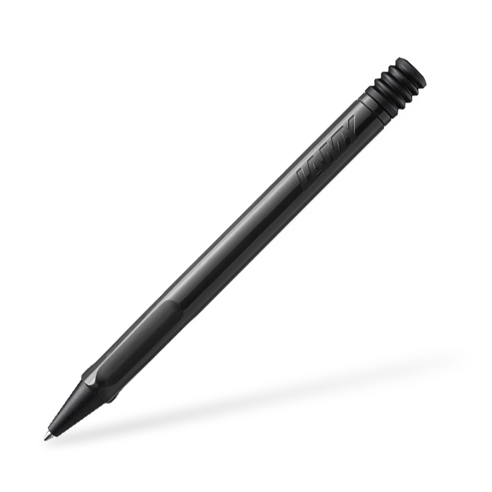 LAMY Safari 219 Kugelschreiber Frontansicht Schwarz