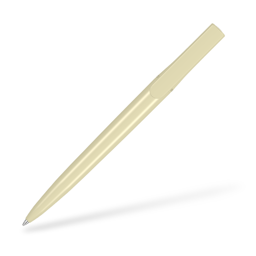 0-220 PET PEN PRO Kugelschreiber Clipansicht Beige