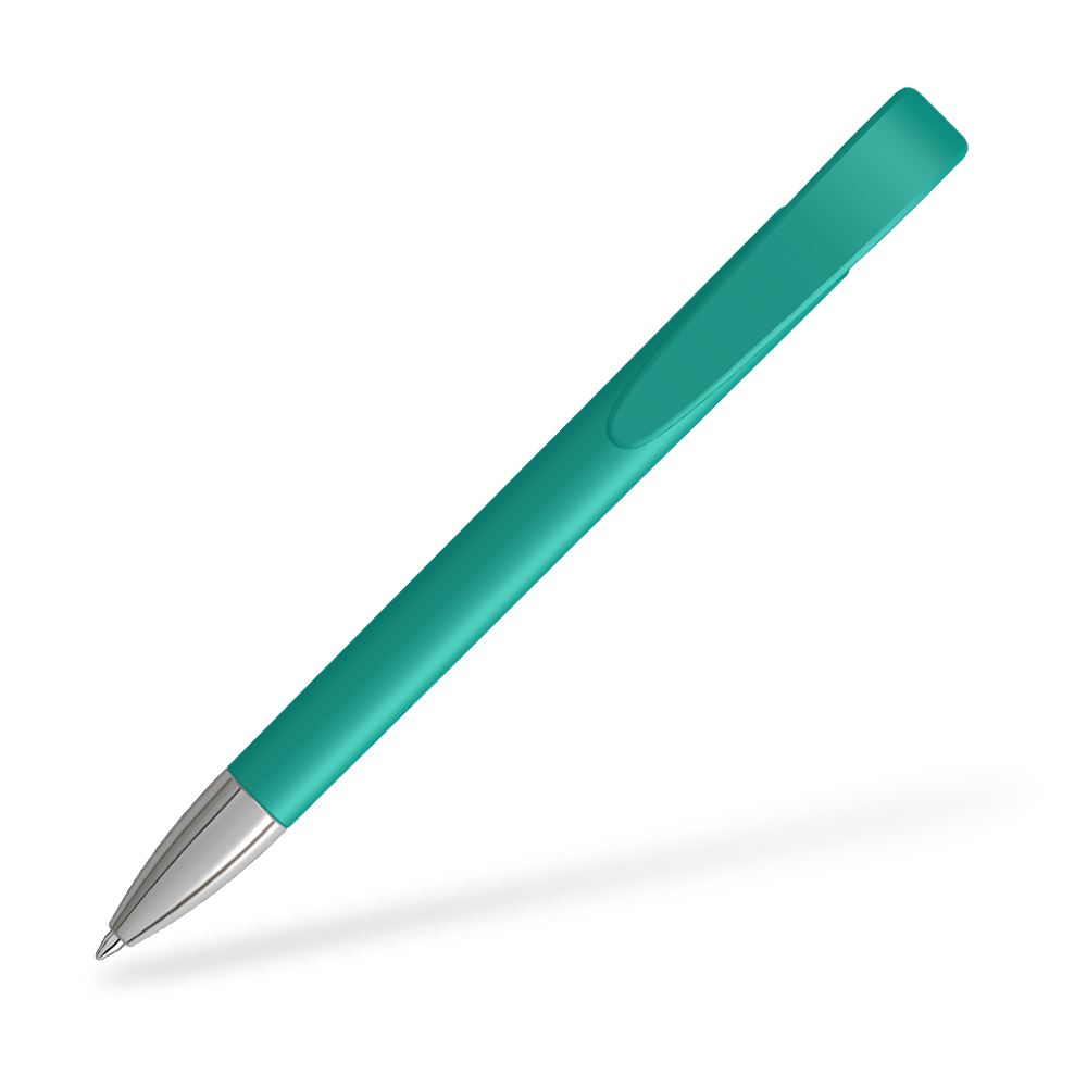 UMA YES F SI 0-0092-F-SI Kugelschreiber Clipansicht Petrol