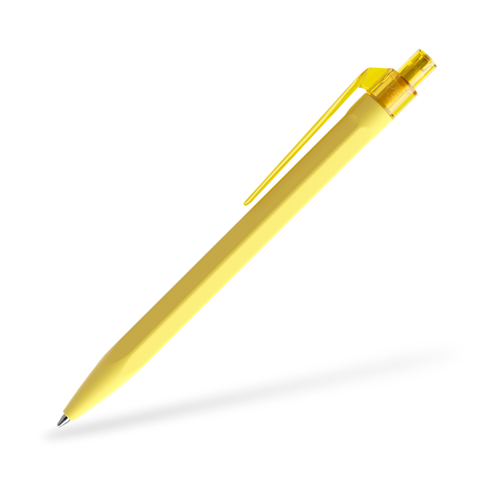 prodir QS50 Softtouch Kugelschreiber Seitenansicht Gelb R07