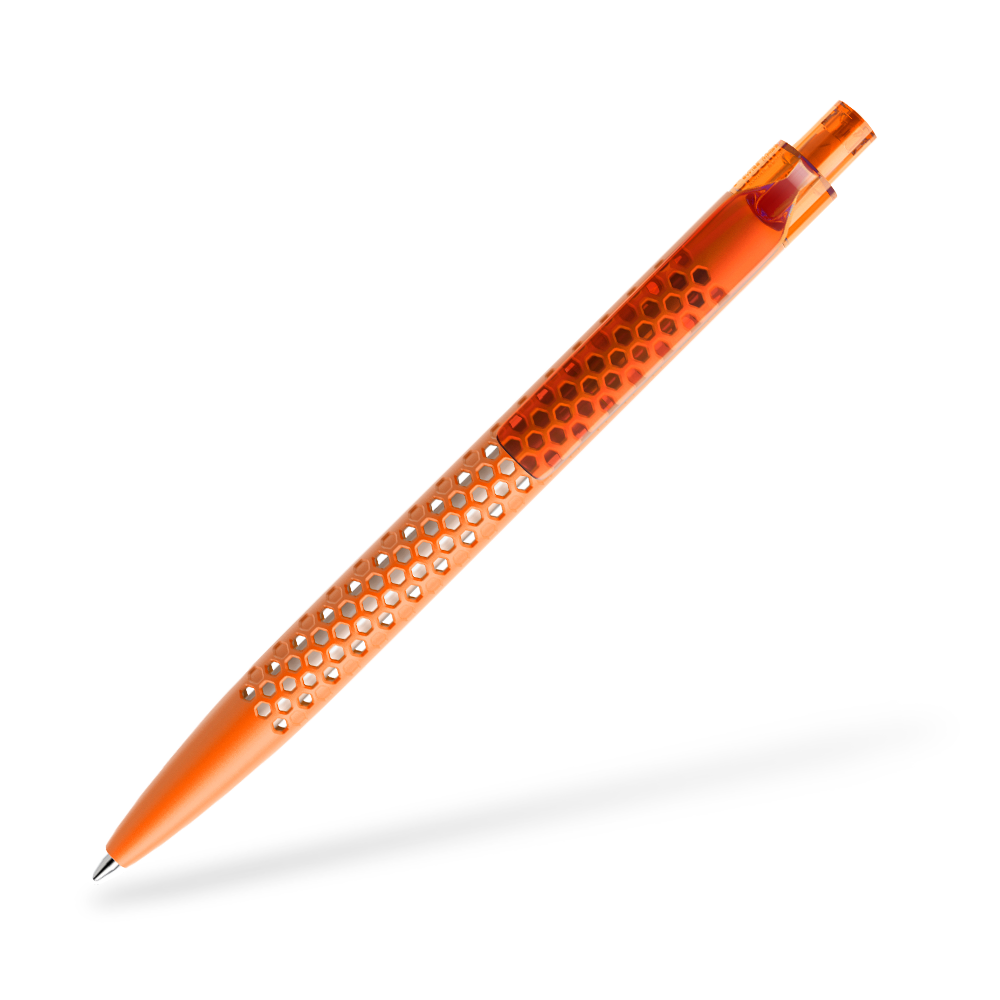 prodir QS40 Air Kugelschreiber Matt Clipansicht Orange M10