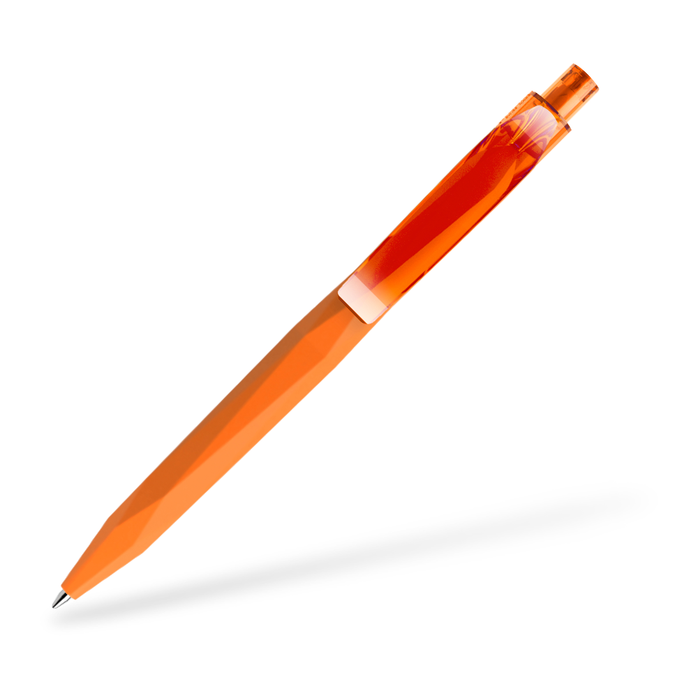 prodir QS20 Softtouch Kugelschreiber Clipansicht Orange R10