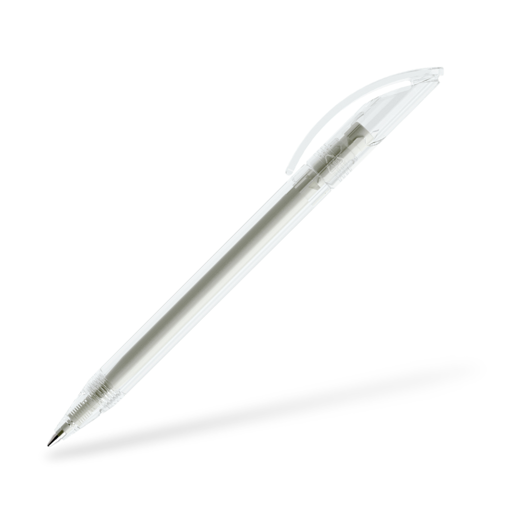 DS3 Transparent Kugelschreiber Seitenansicht Transparent T01