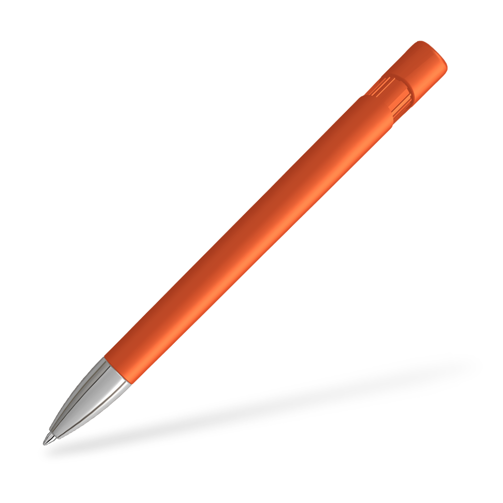 UMA YES F SI 0-0092-F-SI Kugelschreiber Frontansicht Orange