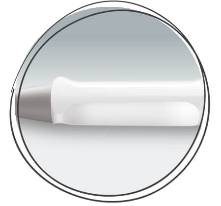 LAMY Safari Kugelschreiber Weiss Grip Nahaufnahme