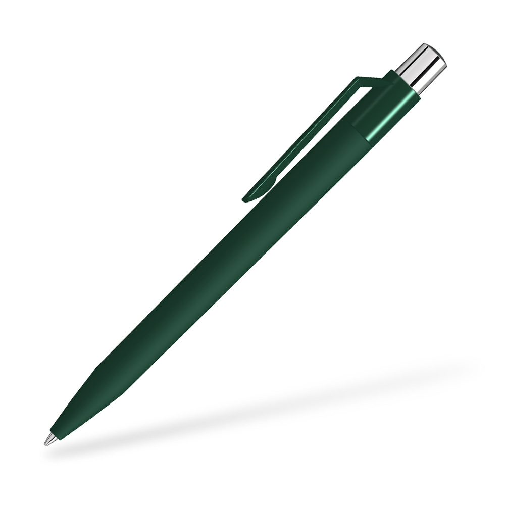 UMA ON TOP SI GUM 0-0063-SI-GUM Kugelschreiber Frontansicht Dunkelgrün