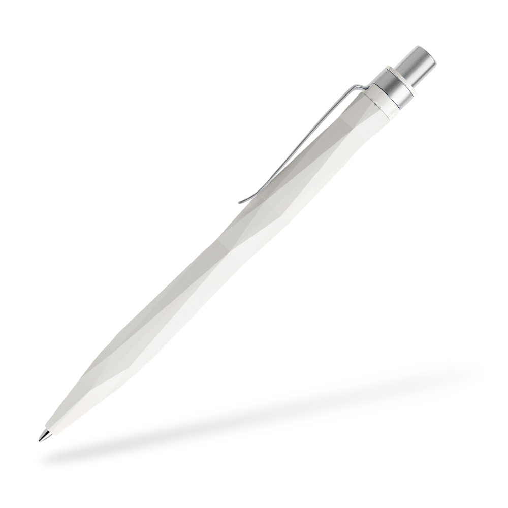 prodir QS20 Stone Kugelschreiber Metallclip Seitenansicht Dolomit Q02