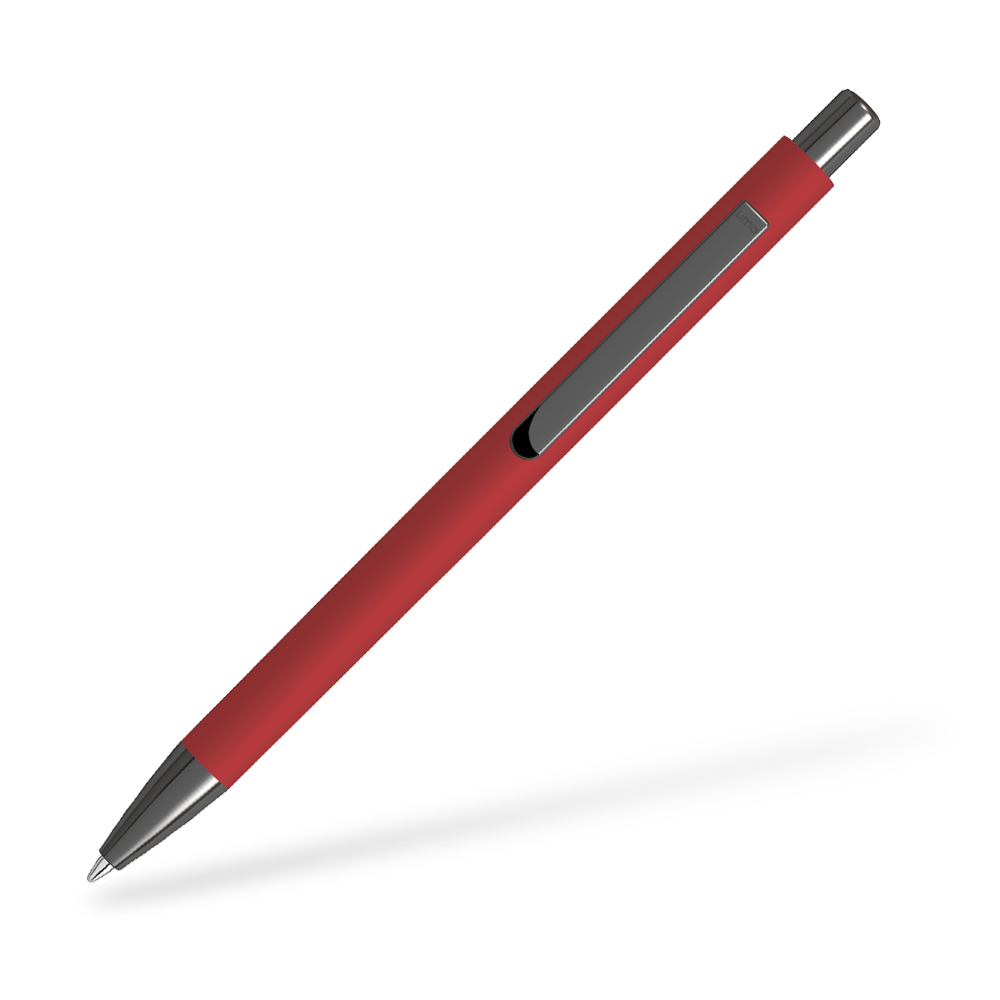 UMA Ellipse GUM 0-9450-GUM Kugelschreiber Clipansicht Rot