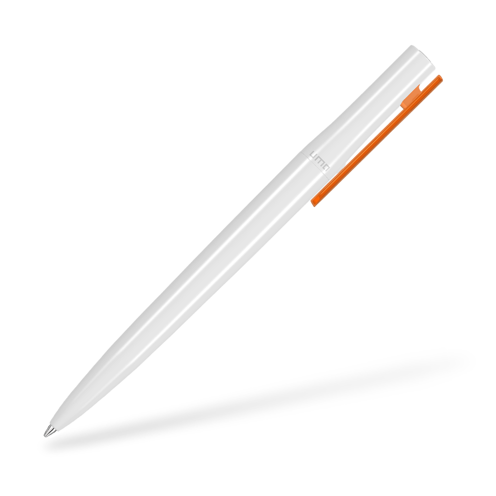 0-2240 PET PEN Switch KT Kugelschreiber 270 Grad vom Clip Orange