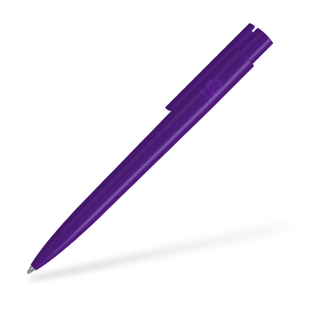 0-2250 PET PEN PRO Kugelschreiber Seitenansicht Dunkelviolett