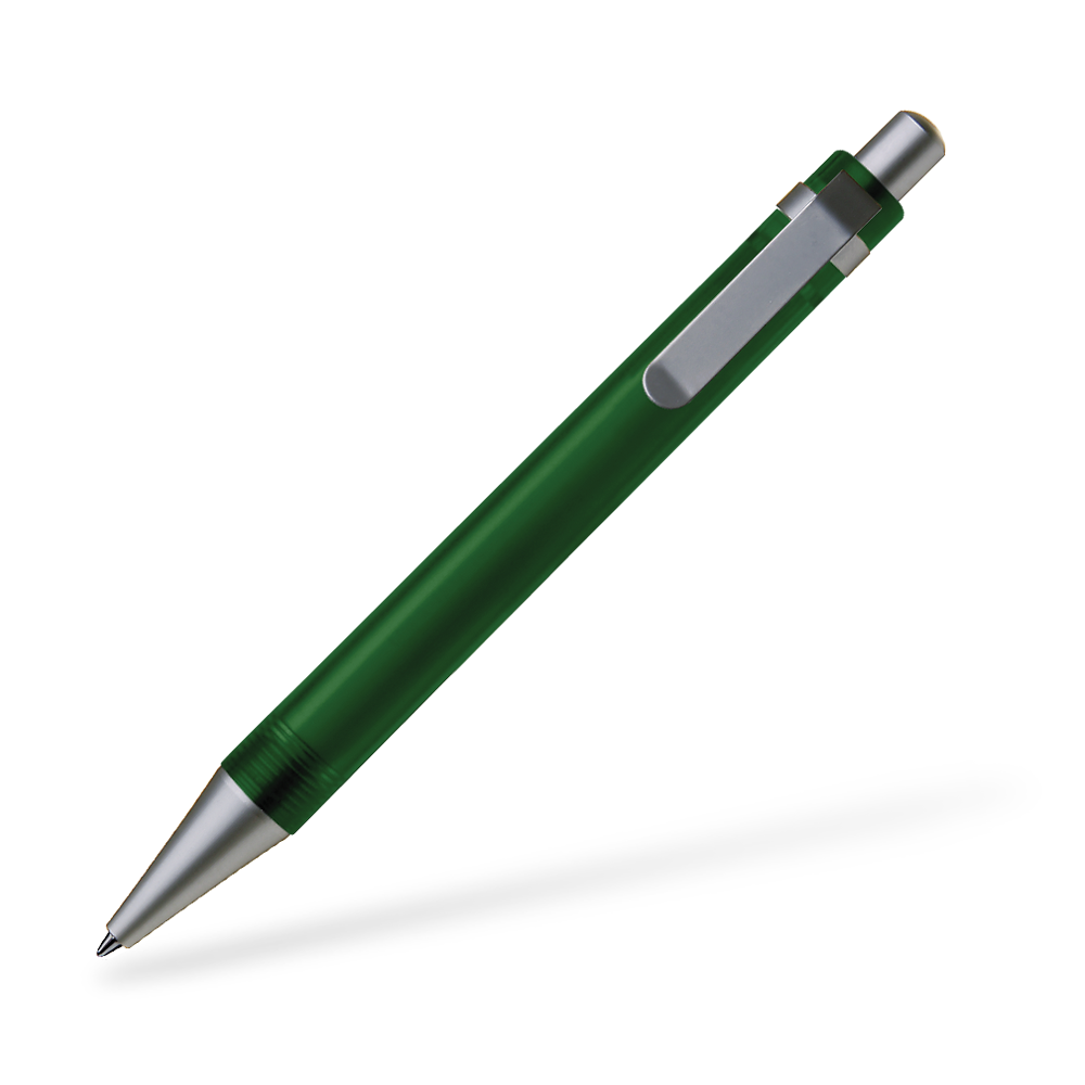 0-8600 UMA Arctis Kugelschreiber Clipansicht Dunkelgrün