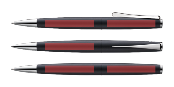 LAMY-267-Studio-Coated-Kugelschreiber-Veredelungsbereiche