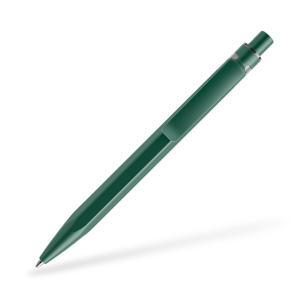 prodir QS50 Stone Kugelschreiber Metallclip Clipansicht Malachit Q43