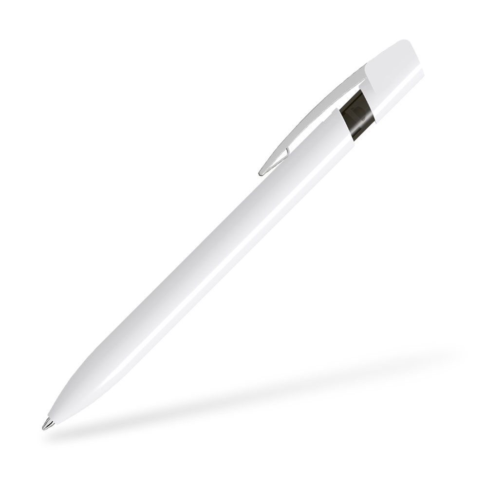 UMA SKY M 0-0125-M Kugelschreiber Seitenansicht Weiß-Anthrazit