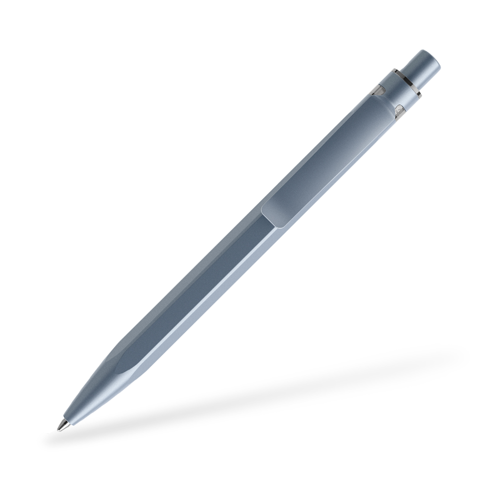 prodir QS50 Stone Kugelschreiber Metallclip Clipansicht Lazulith Q57