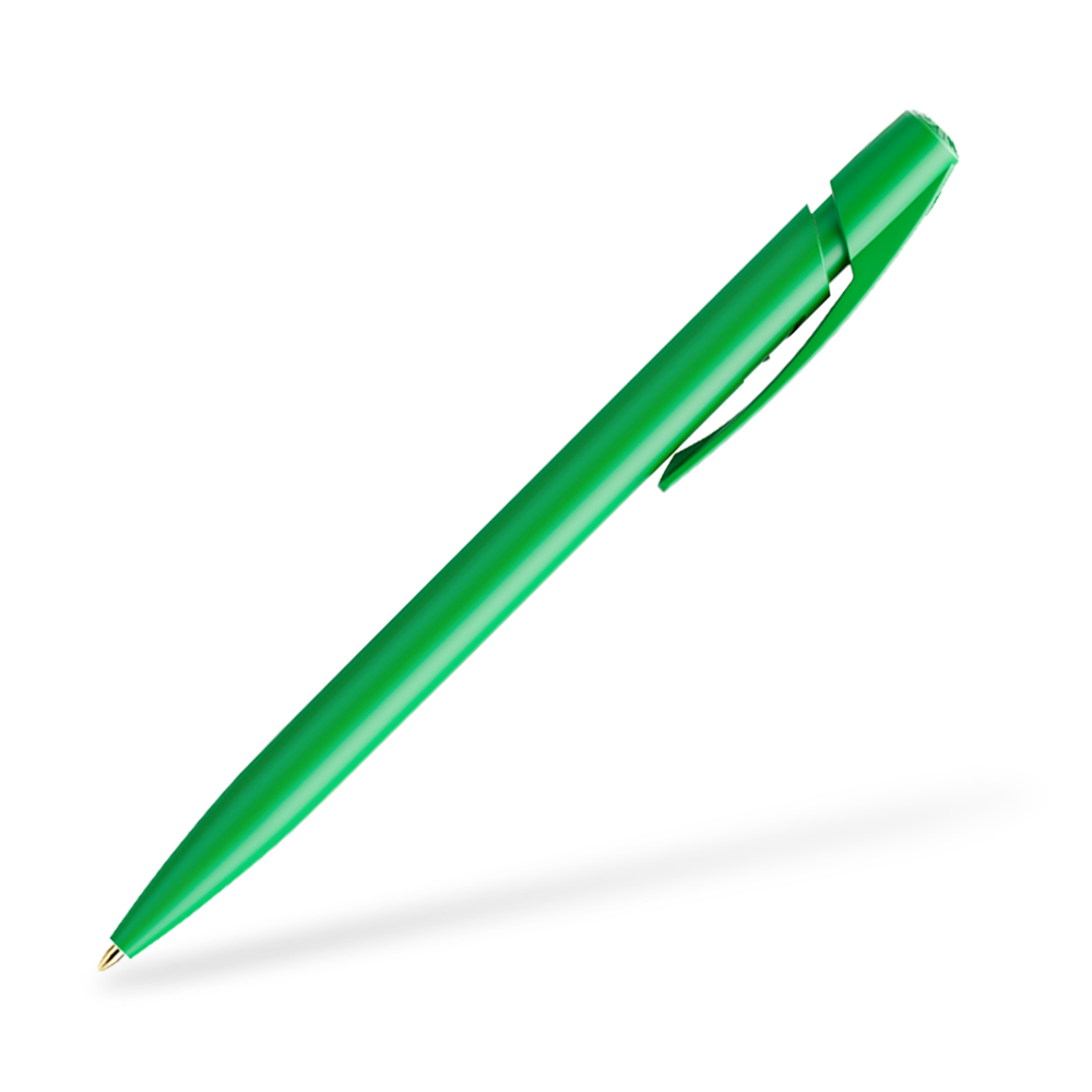 BIC Media Clic Druckkugelschreiber Hellgrün Clipansicht 270°
