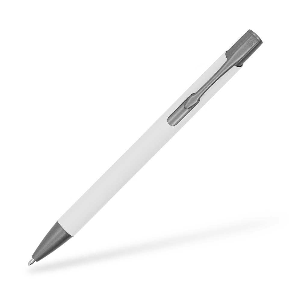 Goldstar Crosby MMN Kugelschreiber Clipansicht Weiß