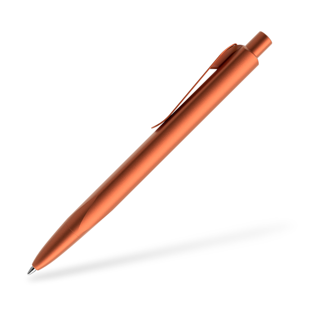 MS8 Aluminium Kugelschreiber Seitenansicht Canyon Orange S15