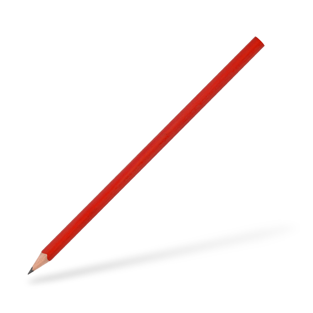 CSW Bleistifte 3-eckiger Bleistift matt Rot