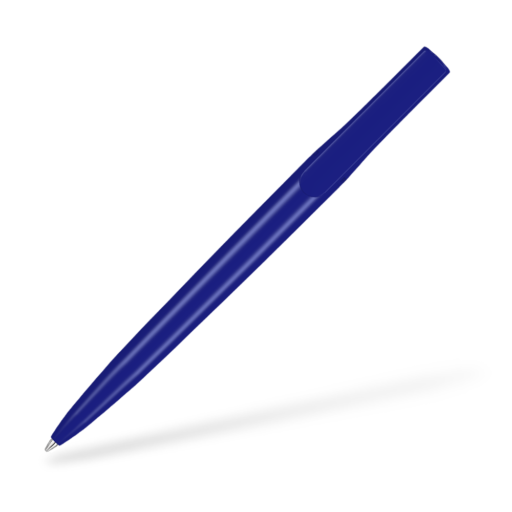 0-2240 PET PEN Switch Kugelschreiber Clipansicht Dunkelblau