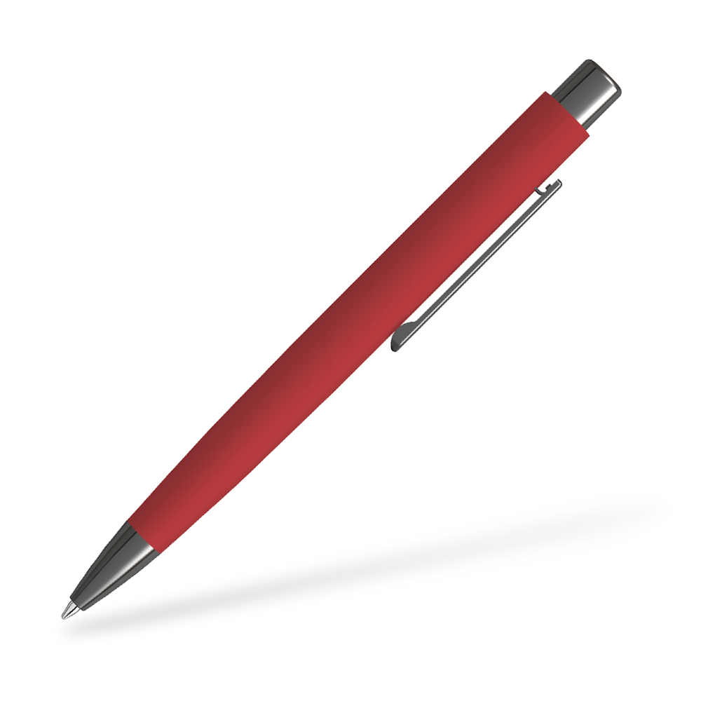 UMA Ellipse GUM 0-9450-GUM Kugelschreiber 270 Grad vom Clip Rot