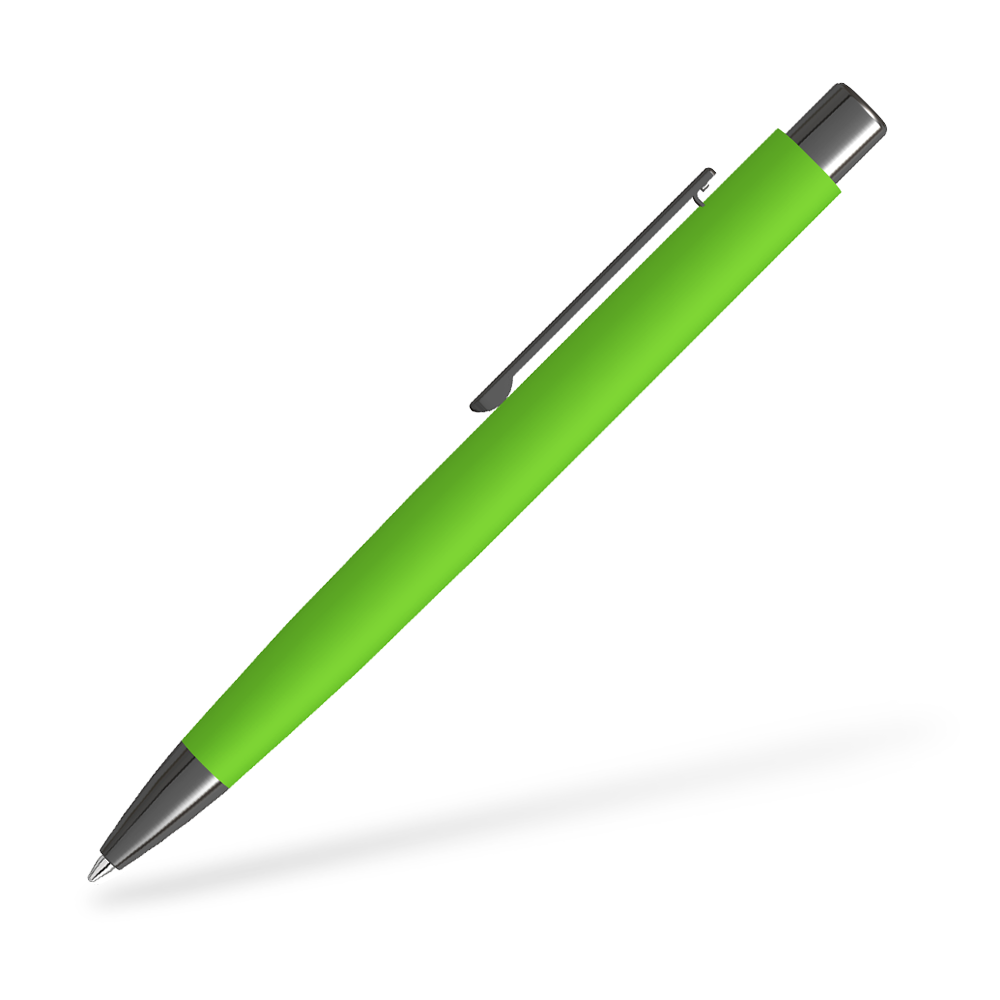UMA Ellipse GUM 0-9450-GUM Kugelschreiber Seitenansicht Hellgrün