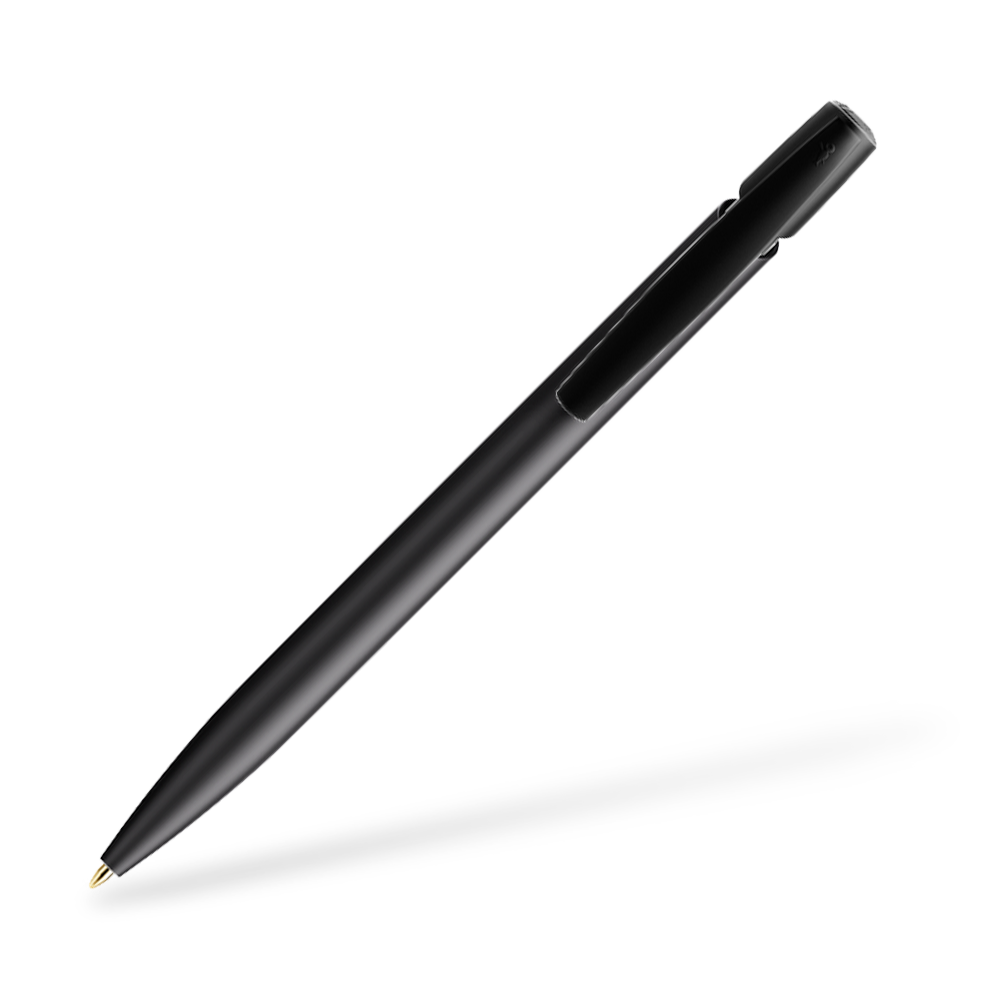 BIC Media Clic Druckkugelschreiber Schwarz Clipansicht