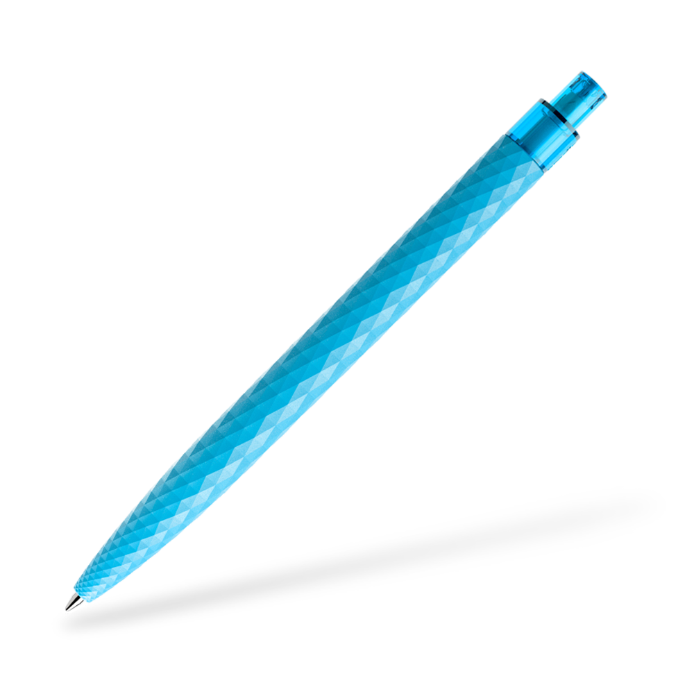 prodir QS01 matt Kugelschreiber Frontansicht Cyan M58