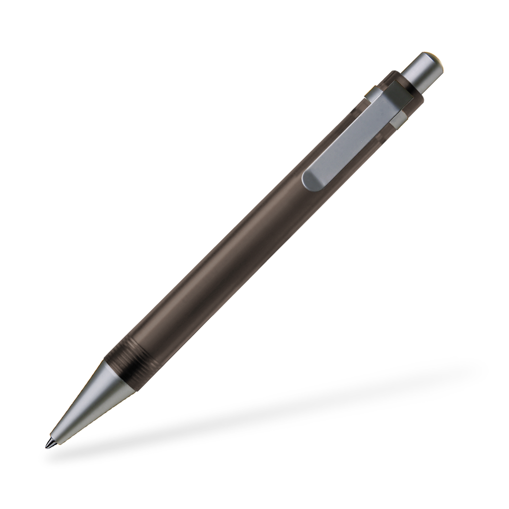 0-8600 UMA Arctis Kugelschreiber Clipansicht Anthrazit