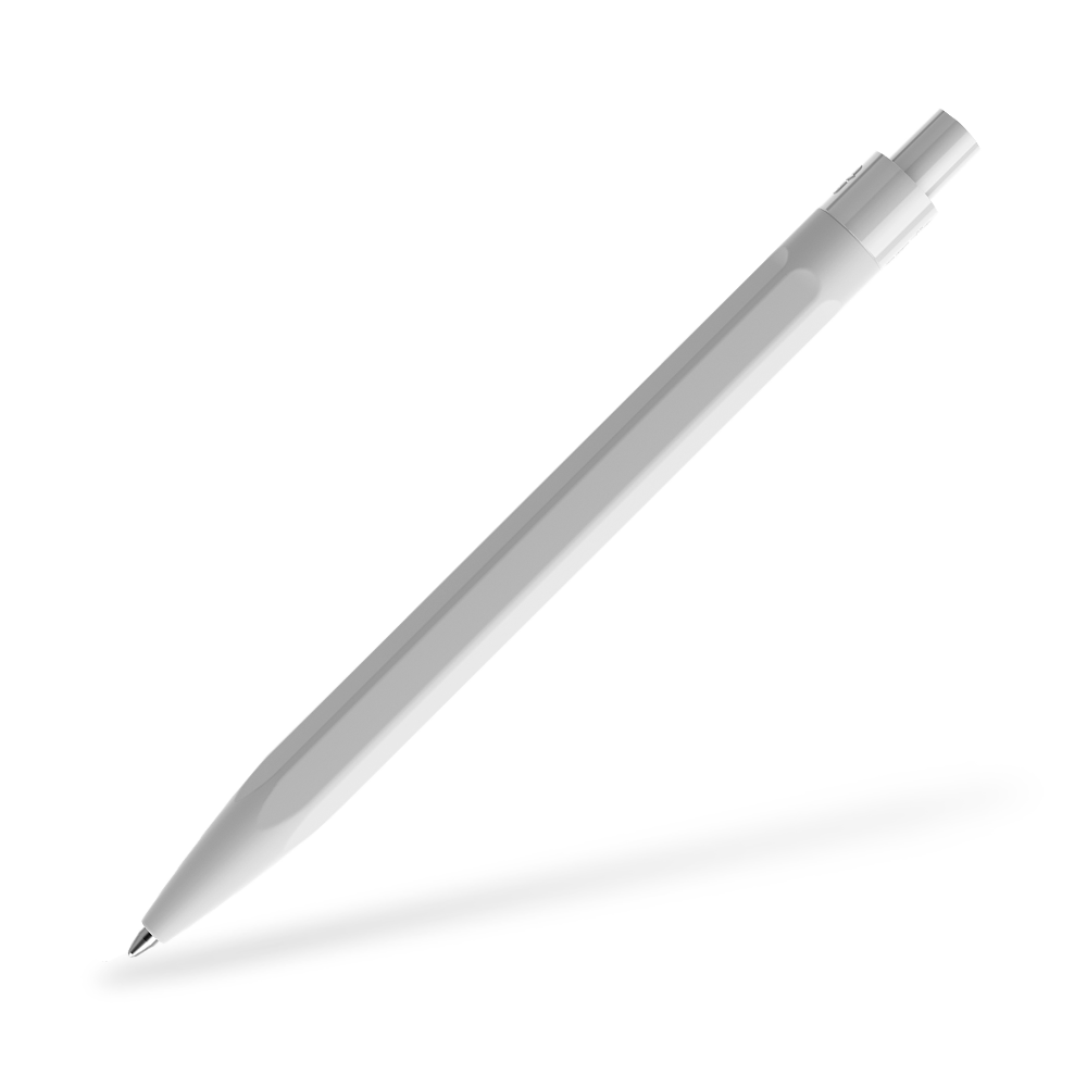 prodir QS50 Softtouch Kugelschreiber Frontansicht Grau R77