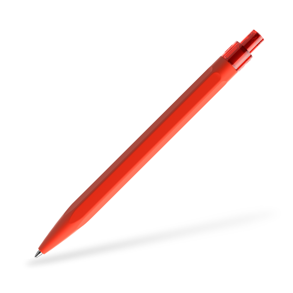 prodir QS50 Softtouch Kugelschreiber Frontansicht Rot R20