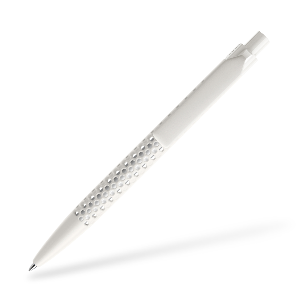 prodir QS40 Air Kugelschreiber Matt Clipansicht Weiß M02
