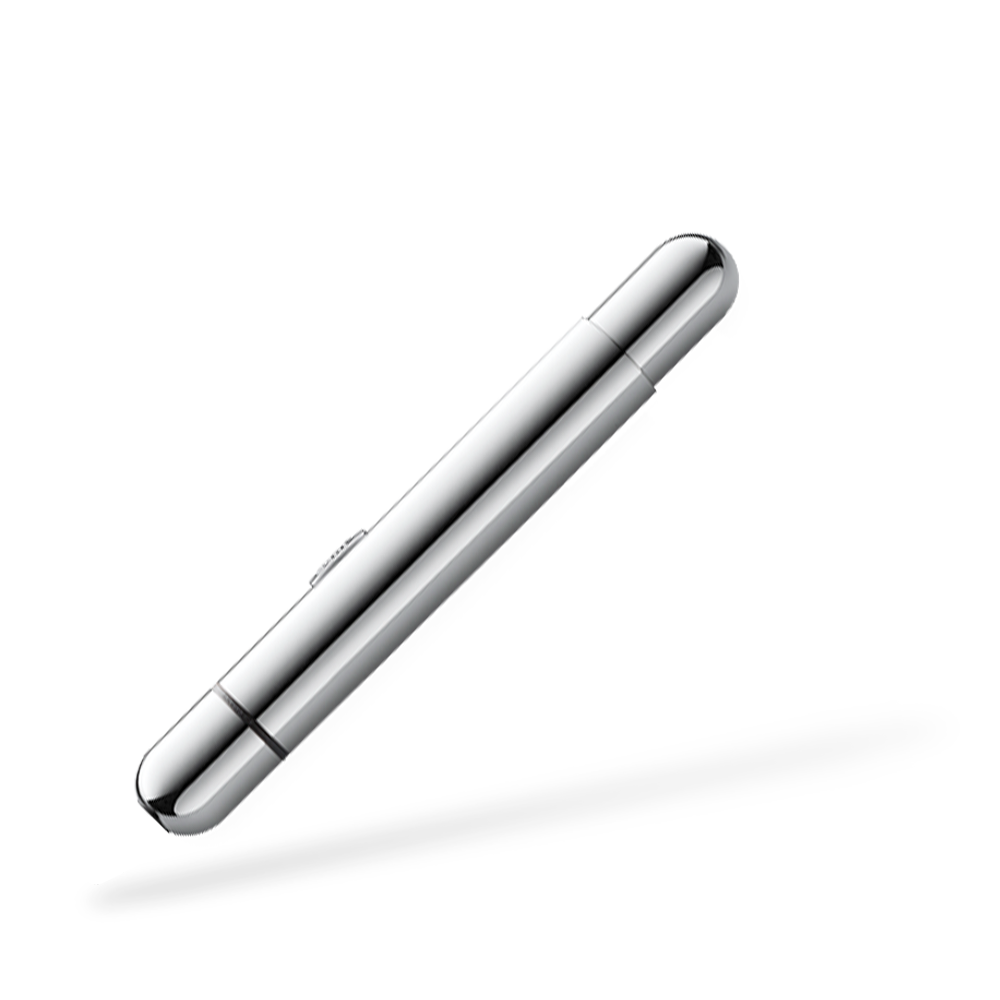 LAMY 288 pico Kugelschreiber Geschlossen Silber Seitenansicht
