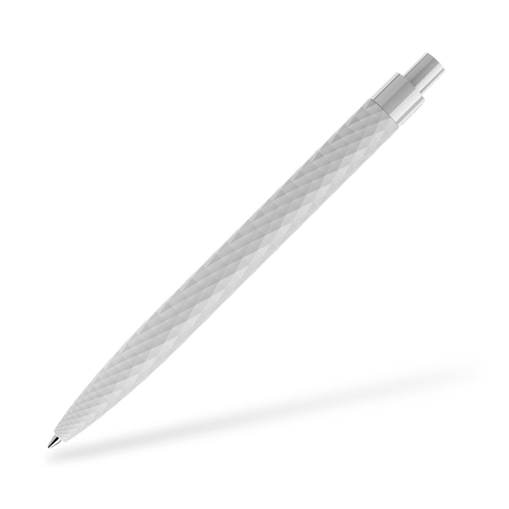 prodir QS01 matt Kugelschreiber Frontansicht Grau M77