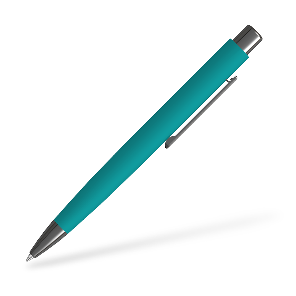 UMA Ellipse GUM 0-9450-GUM Kugelschreiber 270 Grad vom Clip Petrol