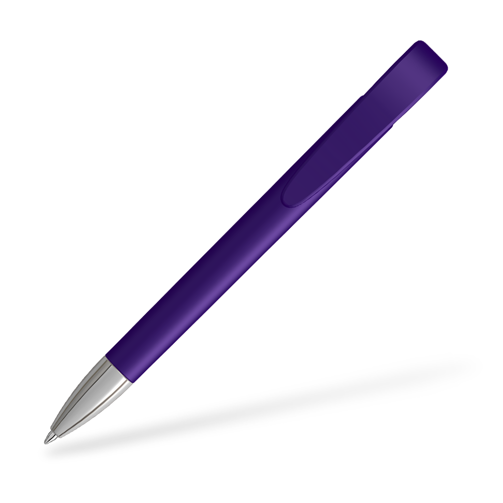 UMA YES F SI 0-0092-F-SI Kugelschreiber Clipansicht Violett