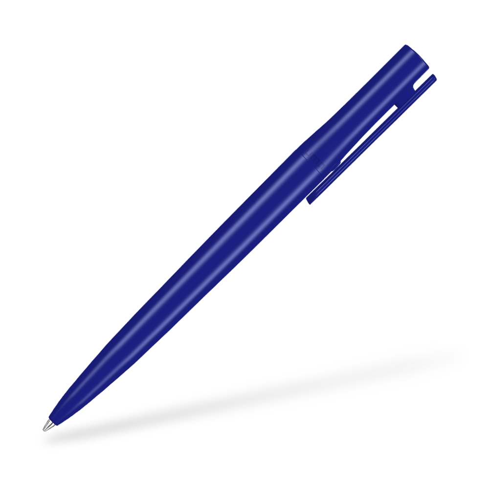 0-2240 PET PEN Switch Kugelschreiber 270-Grad vom Clip Dunkelblau