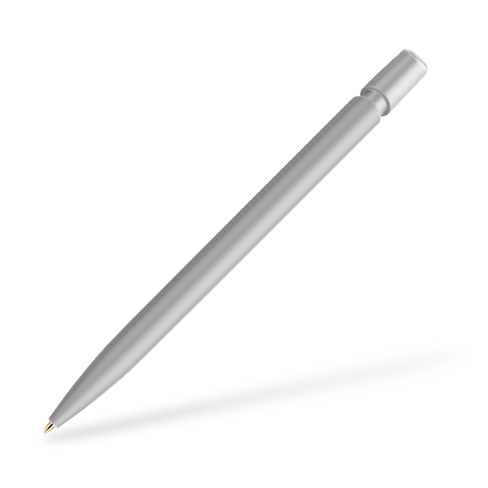 BIC Media Clic Druckkugelschreiber Metall Rückansicht