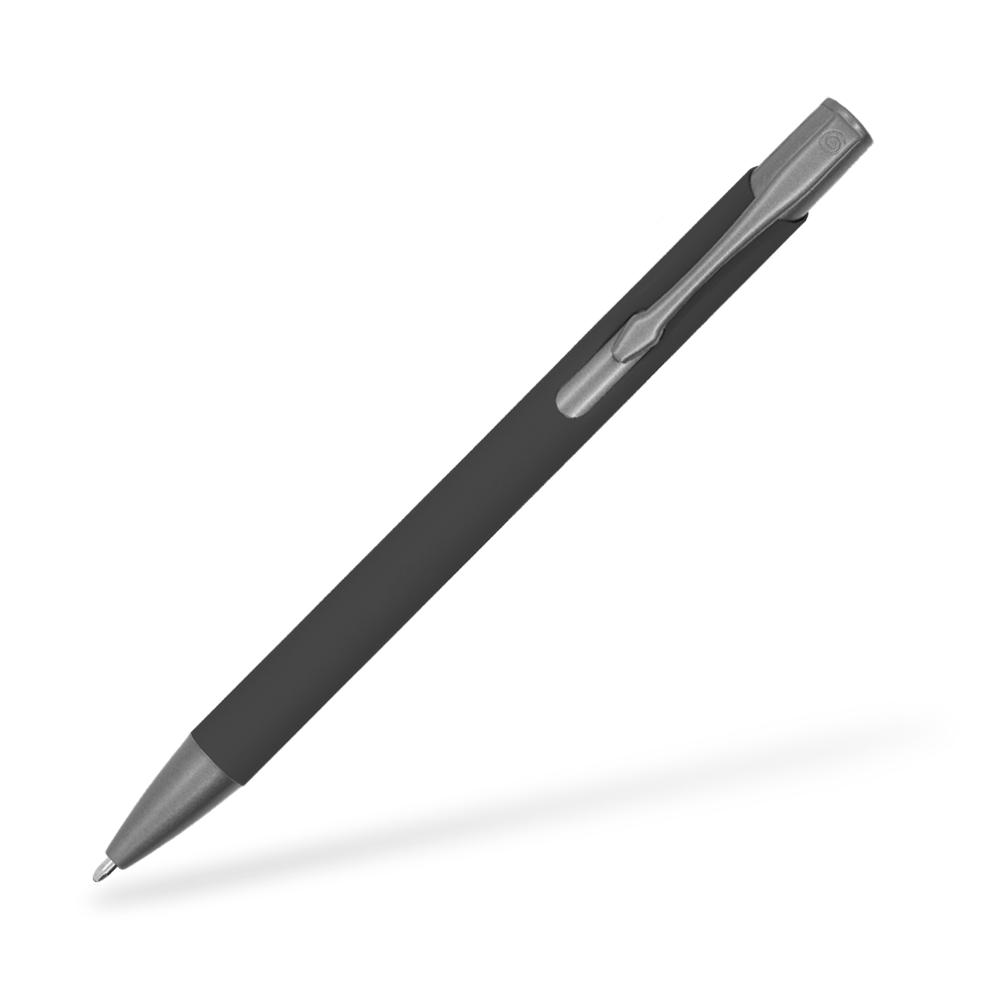 Goldstar Crosby MMN Kugelschreiber Clipansicht Anthrazit