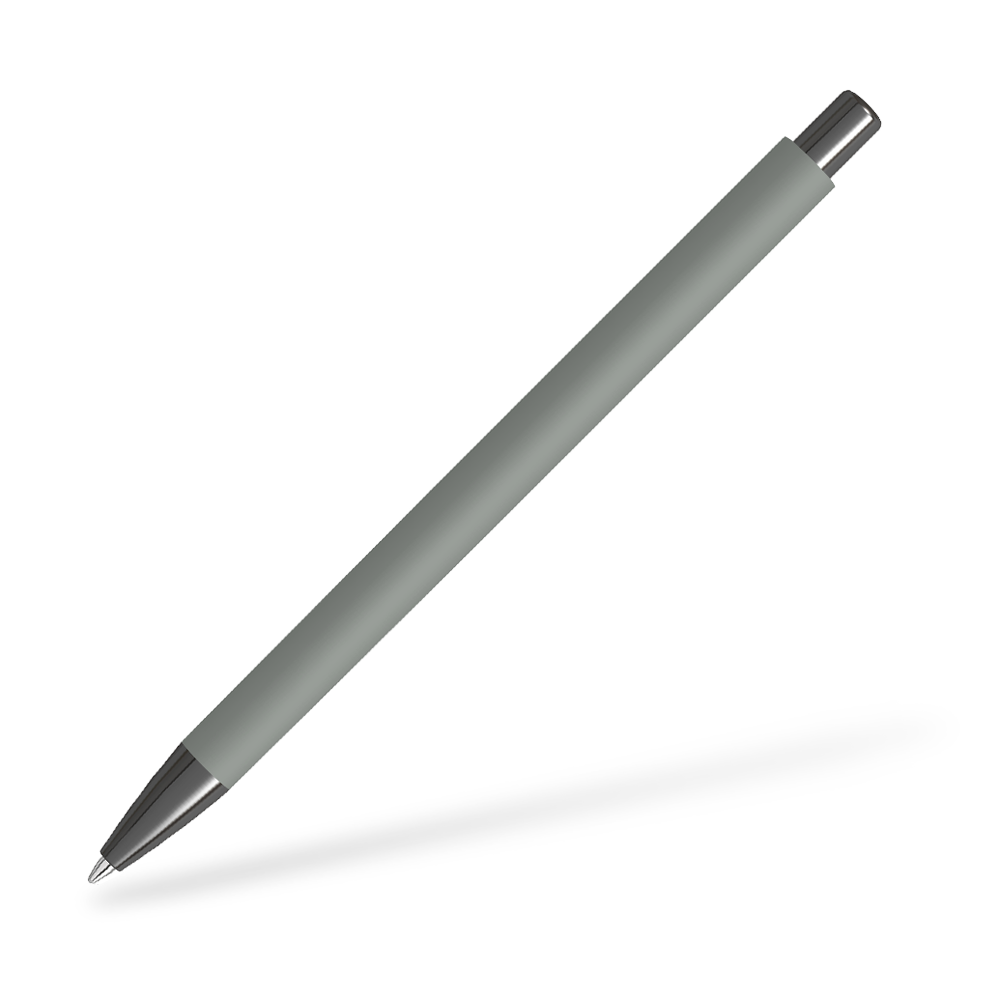 UMA Ellipse GUM 0-9450-GUM Kugelschreiber Frontansicht Grau