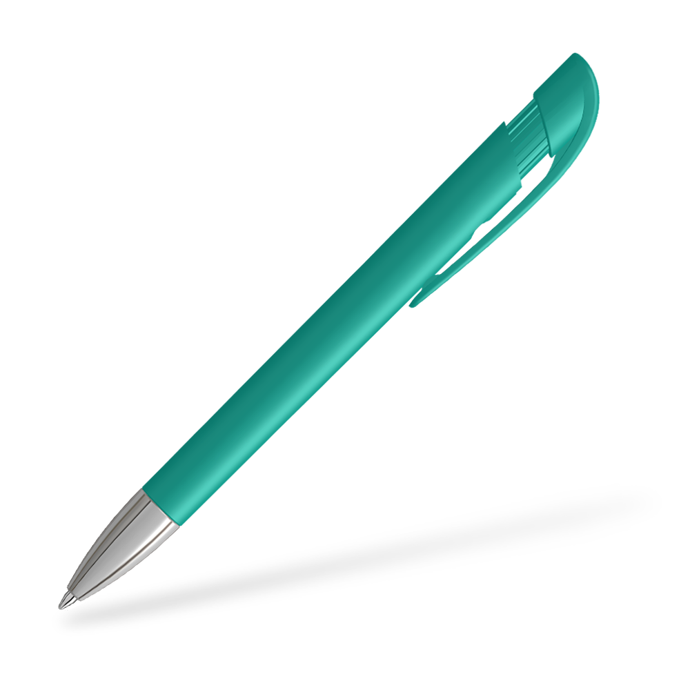 UMA YES F SI 0-0092-F-SI Kugelschreiber 270 Grad vom Clip Petrol