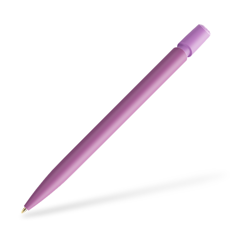 BIC Media Clic Druckkugelschreiber helles Lia Rückansicht