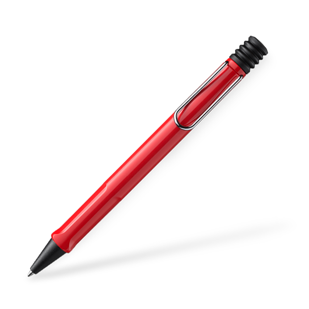 LAMY Safari 216 Kugelschreiber Clipansicht Rot